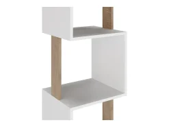VS Venta-stock Prateleira*Estante Maldivas 5 espaços em /Carvalho Branco