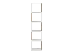 VS Venta-stock Prateleira*Estante Maldivas 5 espaços em /Carvalho Branco
