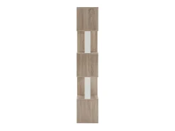 Estante Maldivas 5 espaços em Carvalho/Branco^VS Venta-stock Discount