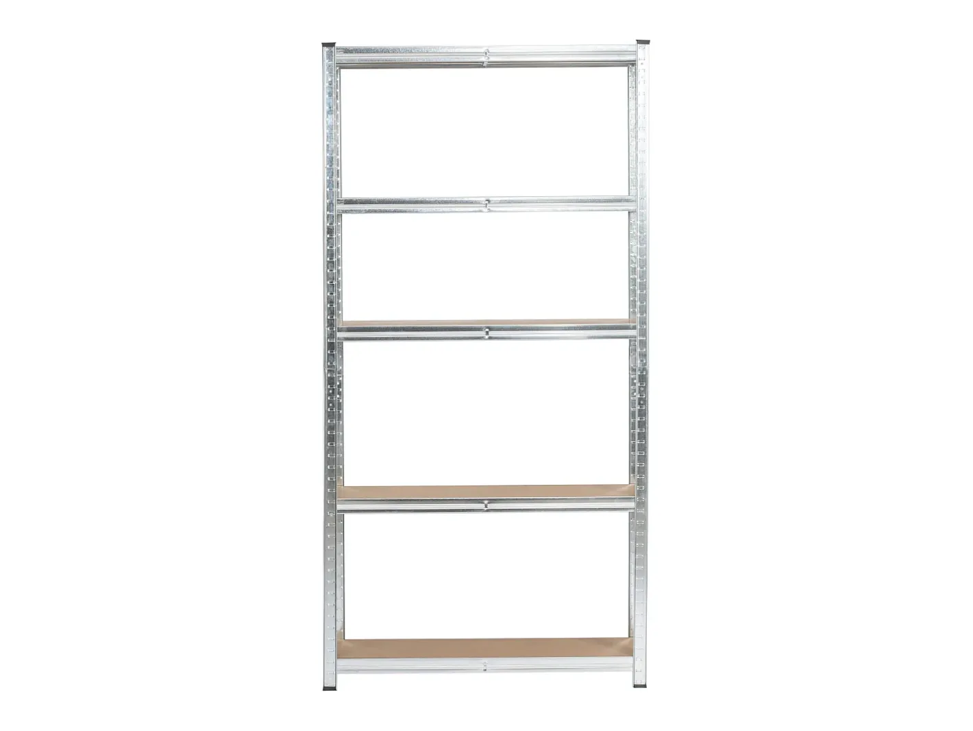 Clearance Estante Metálica Prateada 90x30x180 cm - 5 Prateleiras Robustas, Suporta até 175 kg Cada, MDF e Aço Galvanizado, Montagem Fácil Prateleira