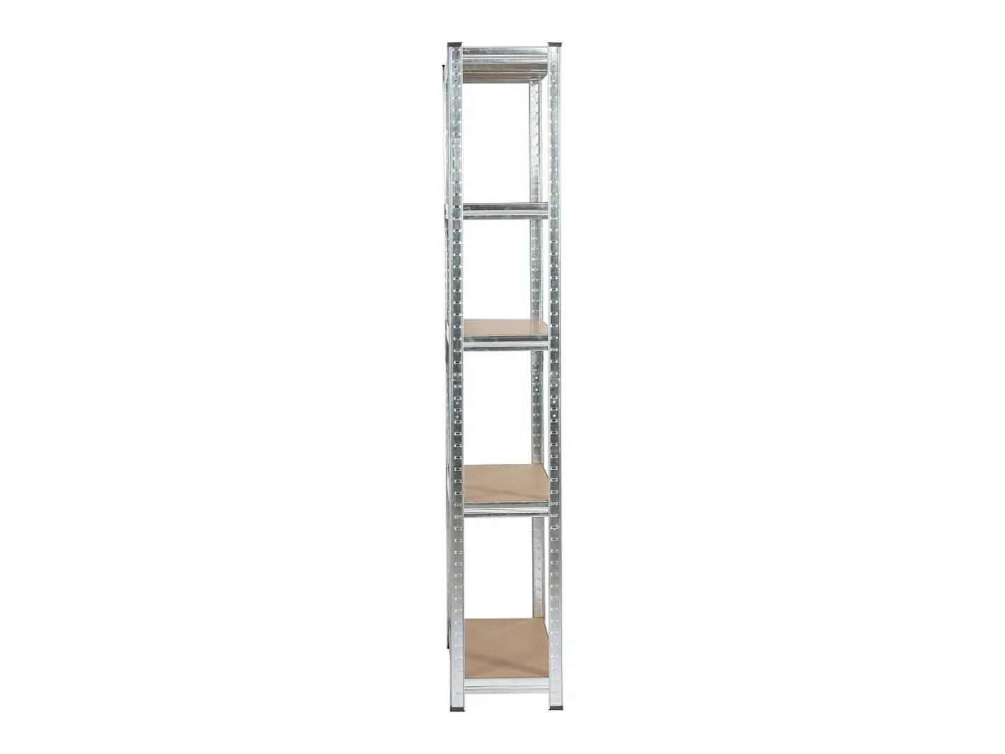 Clearance Estante Metálica Prateada 90x30x180 cm - 5 Prateleiras Robustas, Suporta até 175 kg Cada, MDF e Aço Galvanizado, Montagem Fácil Prateleira