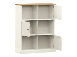 Clearance Estante VIGO 90x35x114,5 cm madeira de pinho maciça Vitrina