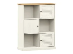 Clearance Estante VIGO 90x35x114,5 cm madeira de pinho maciça Vitrina