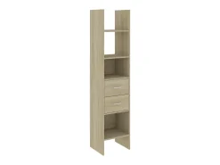 Biblioteca*Estante 40x35x180 cm contraplacado cor carvalho sonoma PT507511 Castanho
