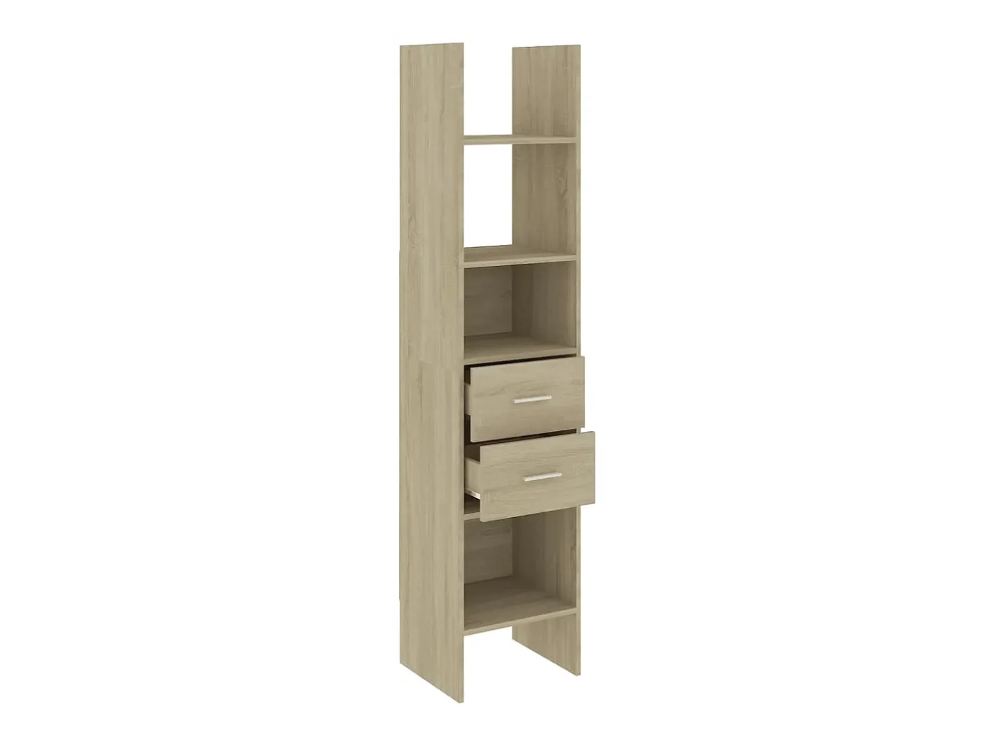Biblioteca*Estante 40x35x180 cm contraplacado cor carvalho sonoma PT507511 Castanho