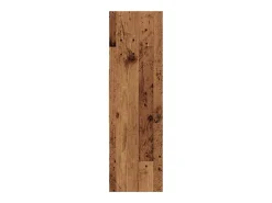 vidaxl Biblioteca*Estante 97,5x29,5x100 cm contraplacado madeira velha Castanho