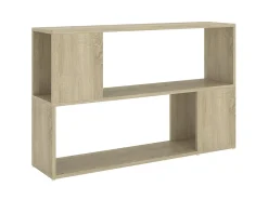 Biblioteca*Estante 100x24x63 cm derivados de madeira cor carvalho sonoma PT112297 Castanho