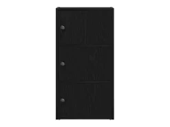 vidaxl Biblioteca*Estante 40x24x77 cm derivados de madeira carvalho Preto