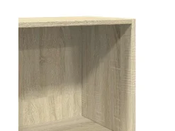 vidaxl Biblioteca*Estante 60x30x114 cm derivados de madeira carvalho sonoma Castanho