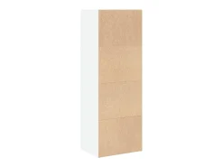 vidaxl Biblioteca*Estante 40x30x114 cm derivados de madeira Branco