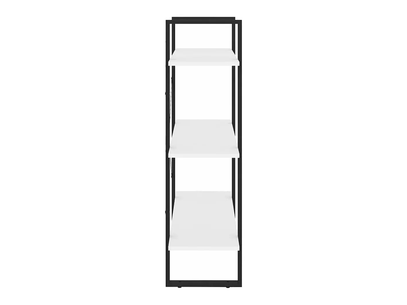 vidaxl Vitrina*Estante 80x30x105 cm derivados de madeira Branco