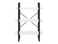 vidaxl Vitrina*Estante 80x30x105 cm derivados de madeira Branco