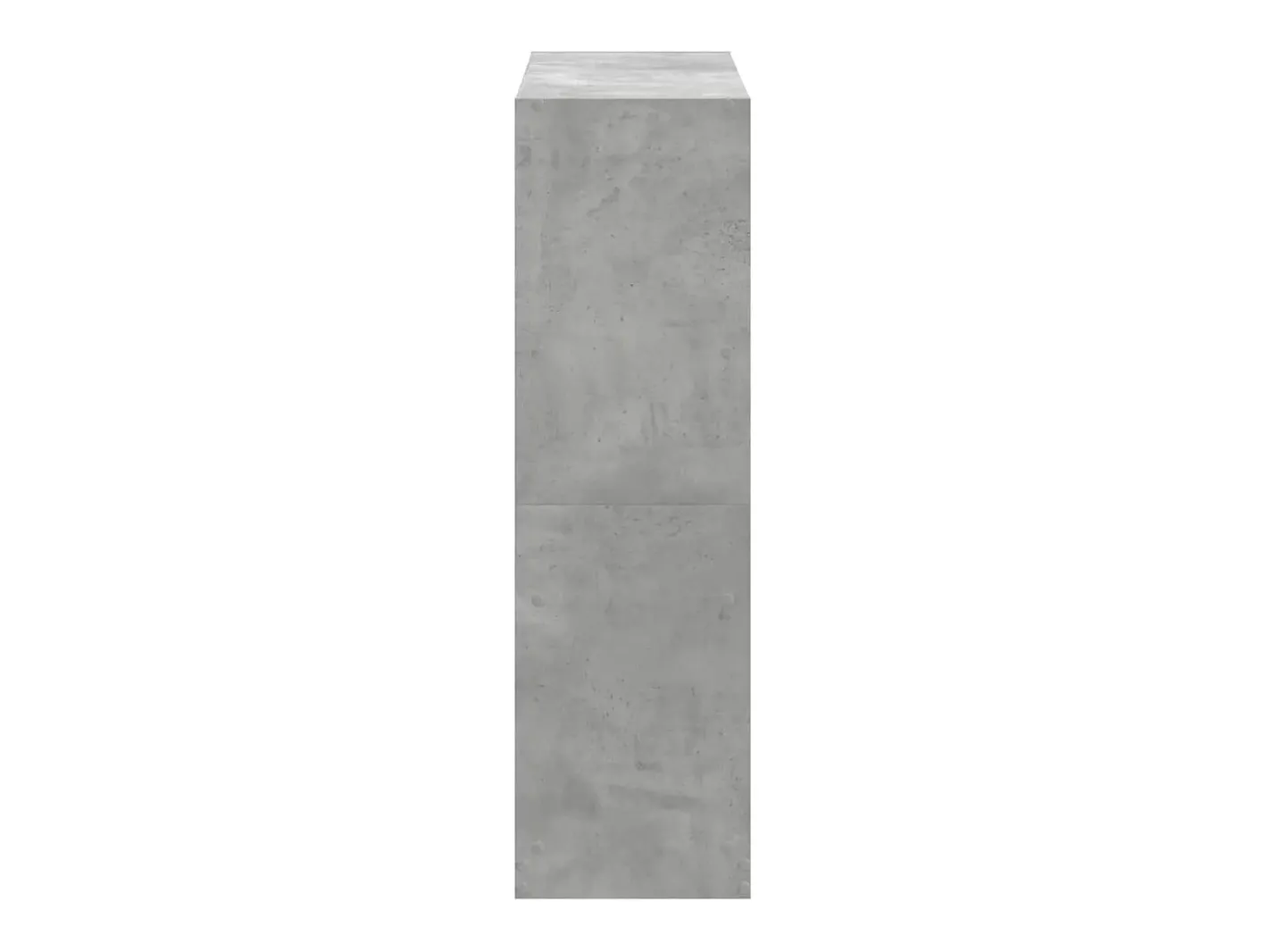 Biblioteca*Estante 102x32x108 cm derivados de madeira cimento PT576905 Cinzento