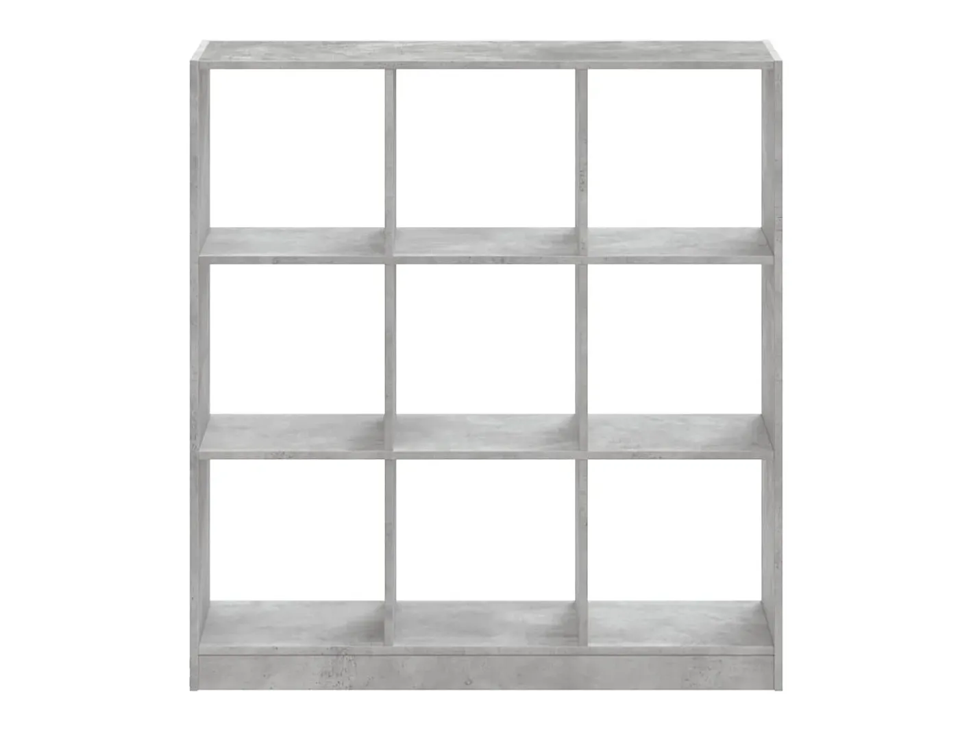 Biblioteca*Estante 102x32x108 cm derivados de madeira cimento PT576905 Cinzento