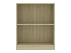 Biblioteca*Estante 60x24x76 cm derivados de madeira carvalho sonoma PT549956 Castanho