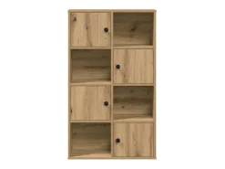 vidaxl Biblioteca*Estante 60x24x101,5 cm derivados de madeira carvalho artisiano Castanho