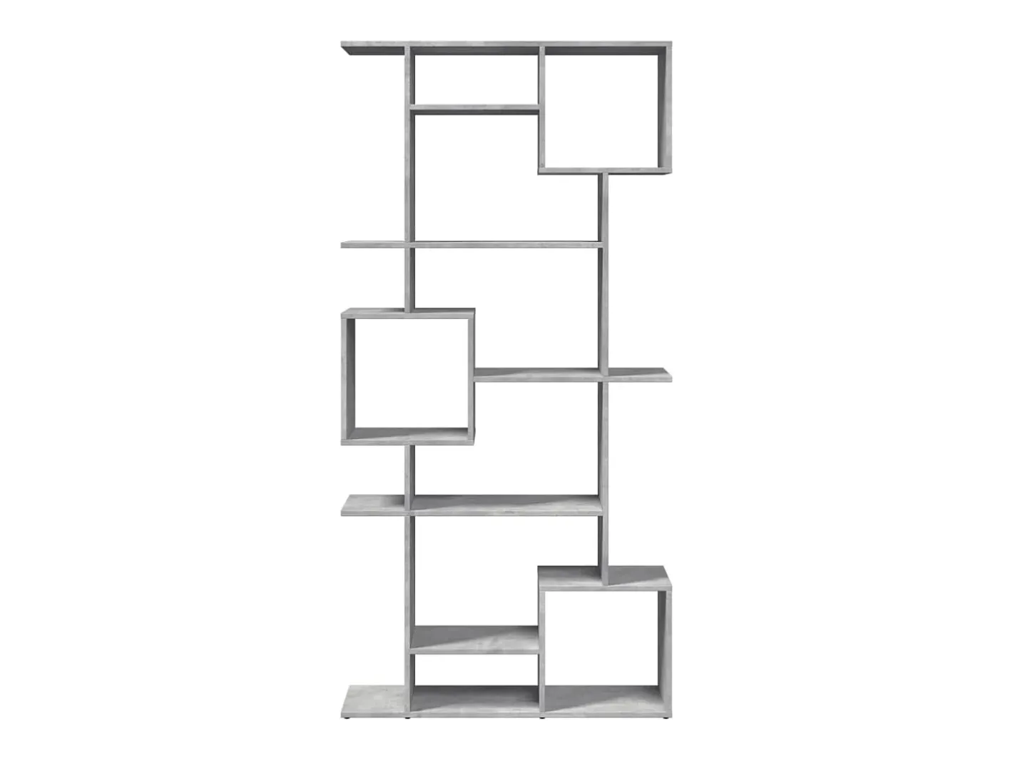 vidaxl Biblioteca*Estante 92x29x188 cm derivados de madeira cimento Cinzento