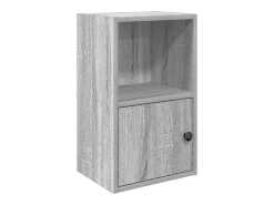 vidaxl Biblioteca*Estante 31x24x52 cm derivados de madeira sonoma Cinzento