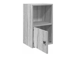 vidaxl Biblioteca*Estante 31x24x52 cm derivados de madeira sonoma Cinzento