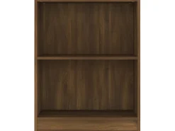 Biblioteca*Estante 60x24x76 cm derivados de madeira carvalho PT191119 Castanho