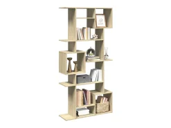 vidaxl Biblioteca*Estante 92x29x188 cm derivados de madeira cor carvalho sonoma Castanho