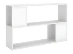 Biblioteca*Estante 100x24x63 cm derivados de madeira PT394495 Branco