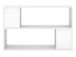 Biblioteca*Estante 100x24x63 cm derivados de madeira PT394495 Branco