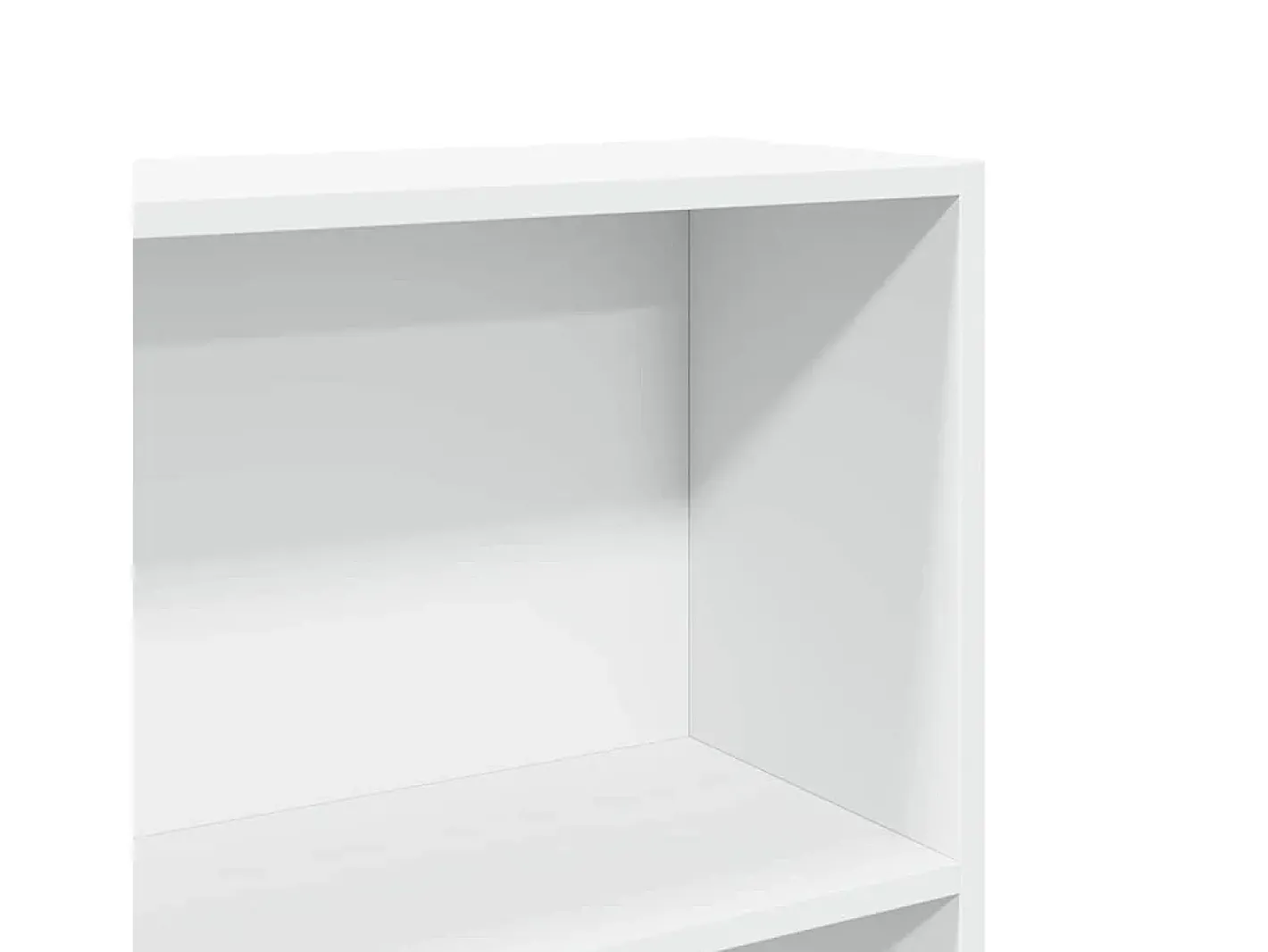vidaxl Biblioteca*Estante 80x24x176 cm derivados de madeira Branco