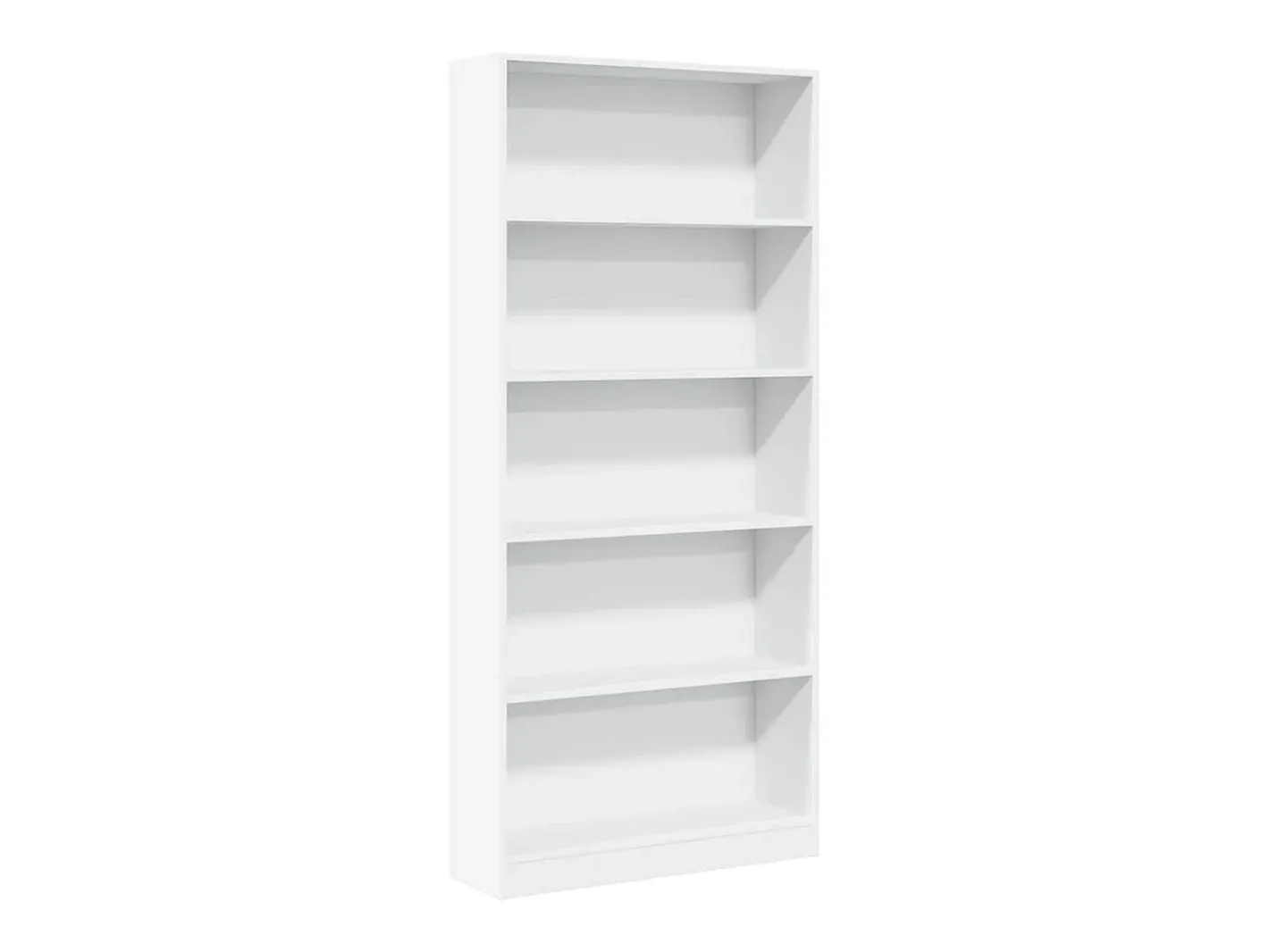 vidaxl Biblioteca*Estante 80x24x176 cm derivados de madeira Branco