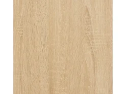 vidaxl Vitrina*Estante 98x30x98 cm derivados de madeira carvalho sonoma Natural claro