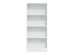 Sale Estante 60x24x143 cm derivados de madeira brilhante Biblioteca