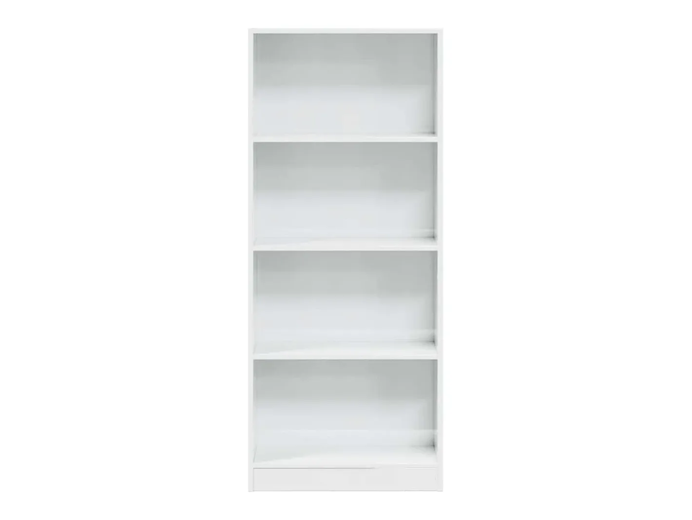 Sale Estante 60x24x143 cm derivados de madeira brilhante Biblioteca