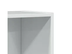 Sale Estante 60x24x143 cm derivados de madeira brilhante Biblioteca