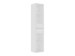 Biblioteca*Estante 36x30x171 cm derivados de madeira PT592388 Branco