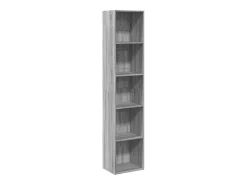 vidaxl Biblioteca*Estante 40x30x189 cm derivados de madeira sonoma Cinzento