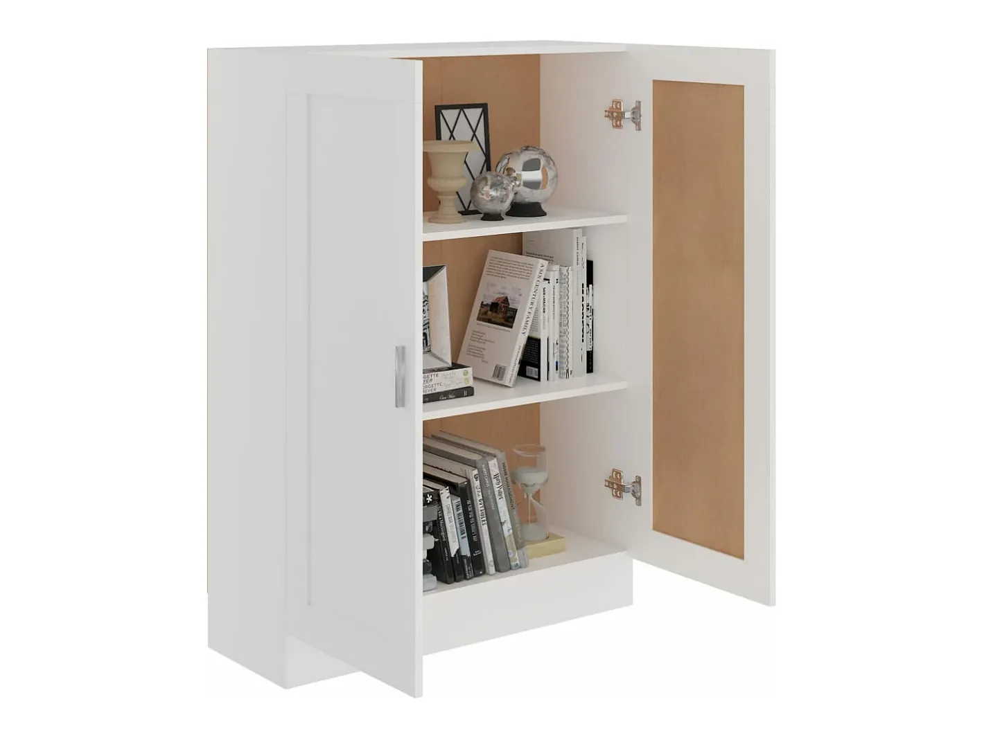 Biblioteca*Estante 82,5x30,5x115 cm derivados de madeira PT646480 Branco