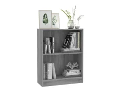 Biblioteca*Estante 60x24x76 cm derivados de madeira sonoma PT331413 Cinzento