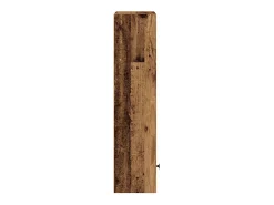 vidaxl Biblioteca*Estante 31x24x102 cm derivados de madeira madeira velha Castanho