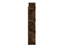 Biblioteca*Estante 48x25,5x140 cm derivados de madeira carvalho fumado PT400544 Castanho