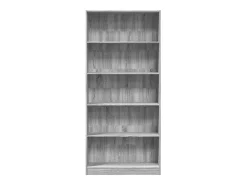 vidaxl Biblioteca*Estante 80x24x176 cm derivados de madeira sonoma Cinzento