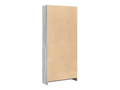 vidaxl Biblioteca*Estante 80x24x176 cm derivados de madeira sonoma Cinzento
