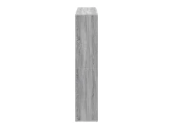 Best Estante 137,5x29x137,5 cm derivados de madeira sonoma Biblioteca