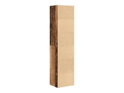 vidaxl Biblioteca*Estante 31x24x127 cm derivados de madeira madeira velha Castanho