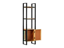 Sale Estante 45x30x171 cm madeira recuperada maciça PT354888 Biblioteca