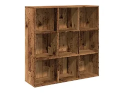 vidaxl Biblioteca*Estante 98x29x97,5 cm madeira velha Castanho