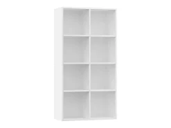 vidaxl Vitrina*Estante/aparador 66x30x130 cm derivados de madeira Branco