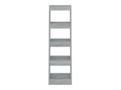 Best Estante/divisória 40x30x135 cm cor sonoma cinza PT677806 Biblioteca