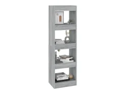 Best Estante/divisória 40x30x135 cm cor sonoma cinza PT677806 Biblioteca