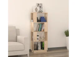 Best Estante/divisória 51x25x132 cm madeira de pinho maciça PT831612 Biblioteca