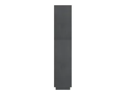vidaxl Prateleira*Estante/divisória 80x35x167 cm pinho maciço Cinzento